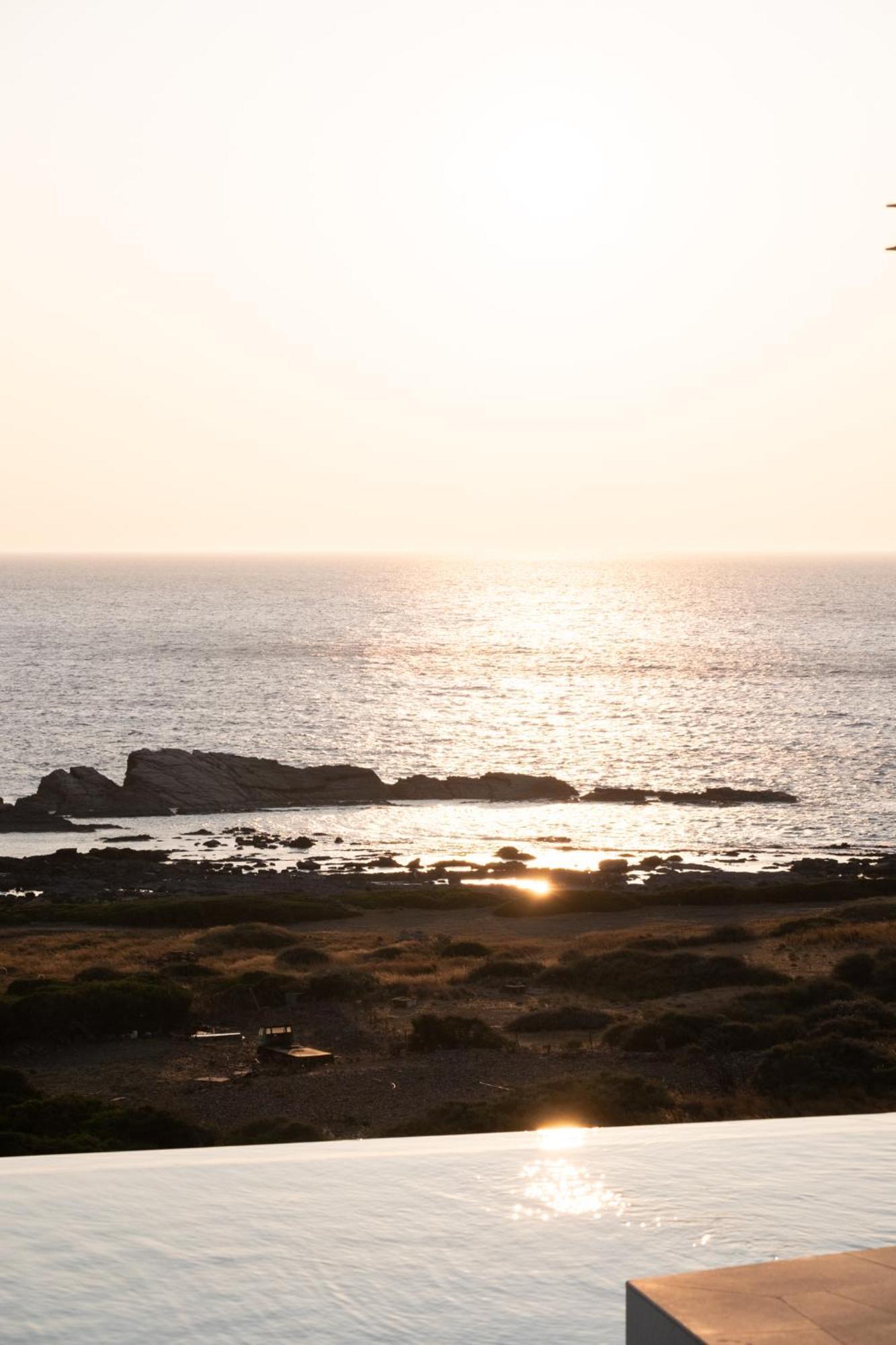 別墅 Casa Tarrha- Beachfront With Heated Pool Livadia (Crete)